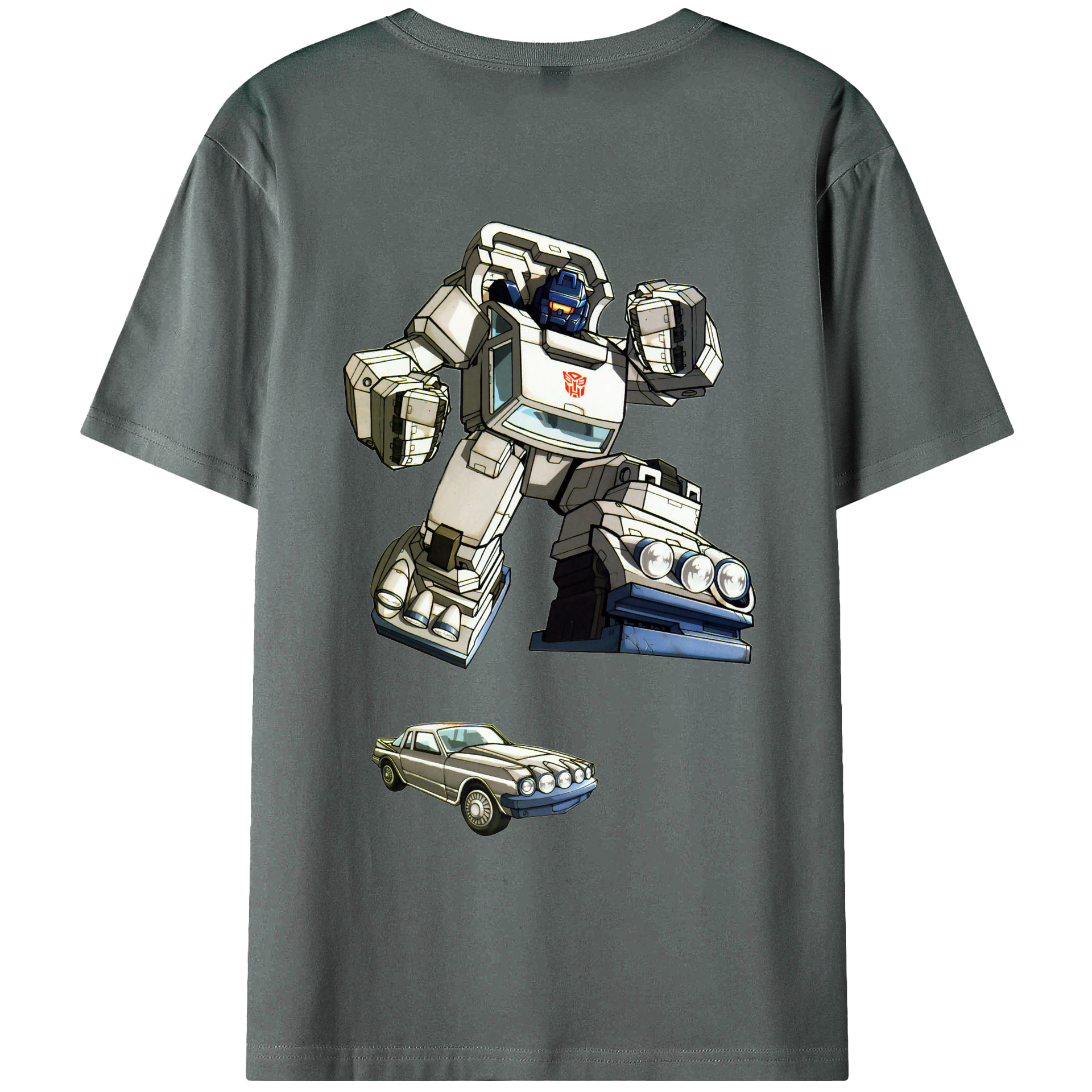 （画像用）  綿100％ メンズ半袖Tシャツ（バックプリント） 通気性